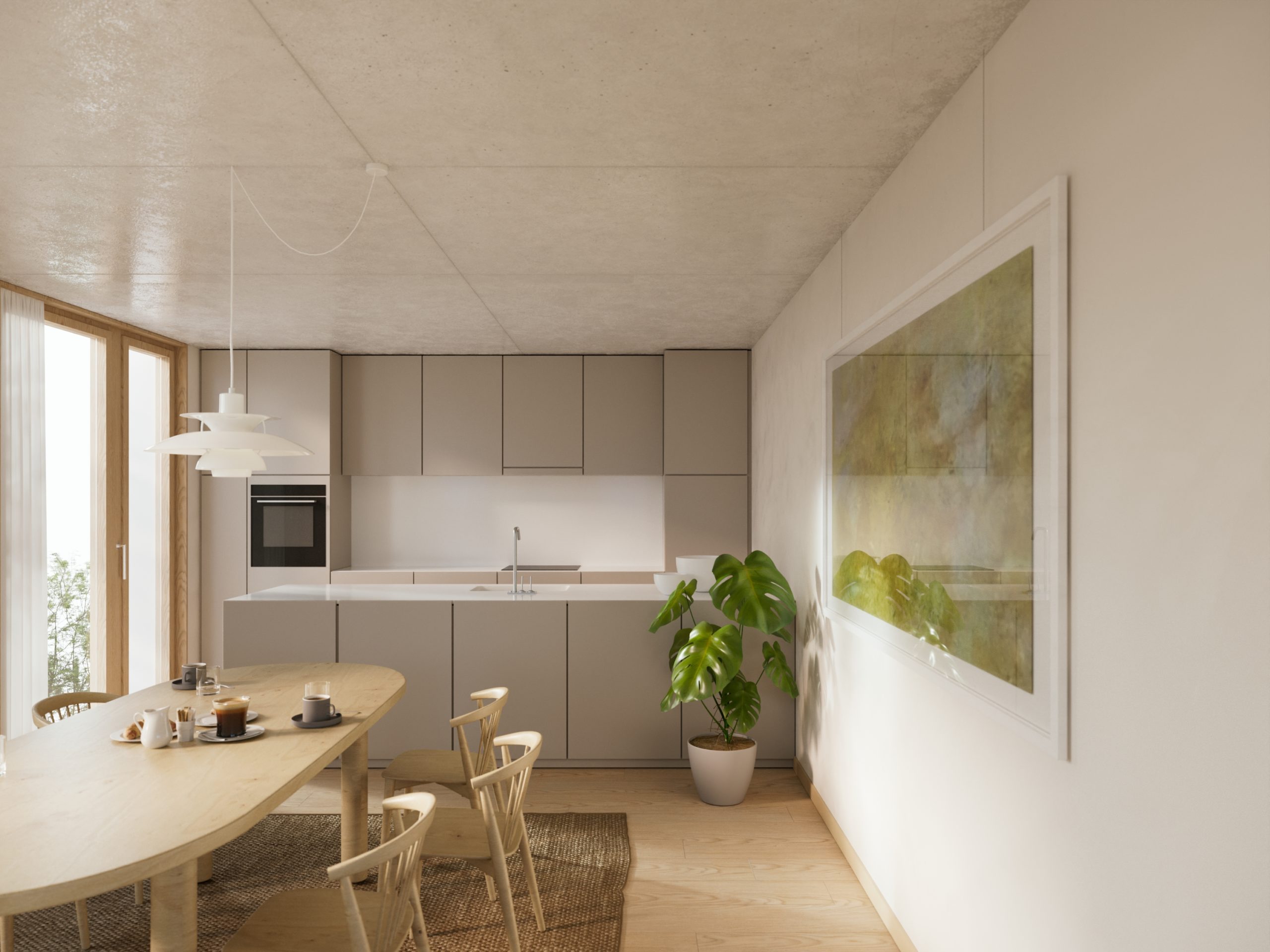 Cuisine Beauregard Appartement A