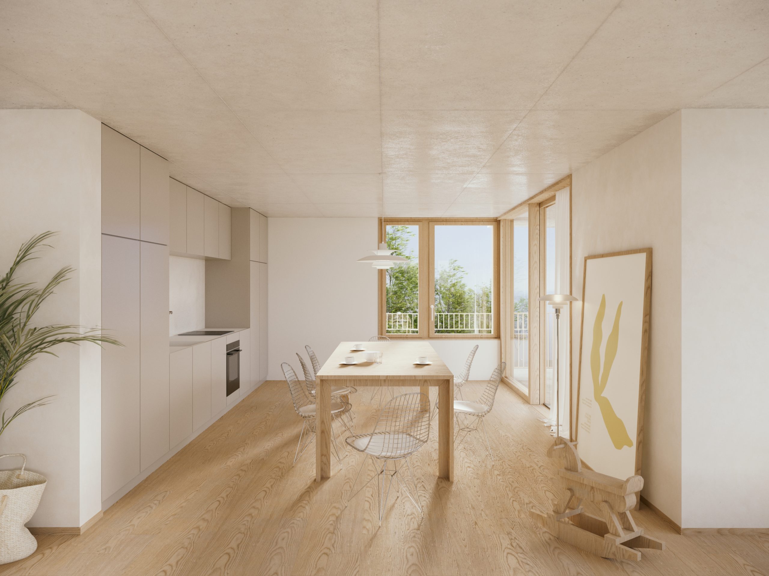 Cuisine Beauregard Appartement B