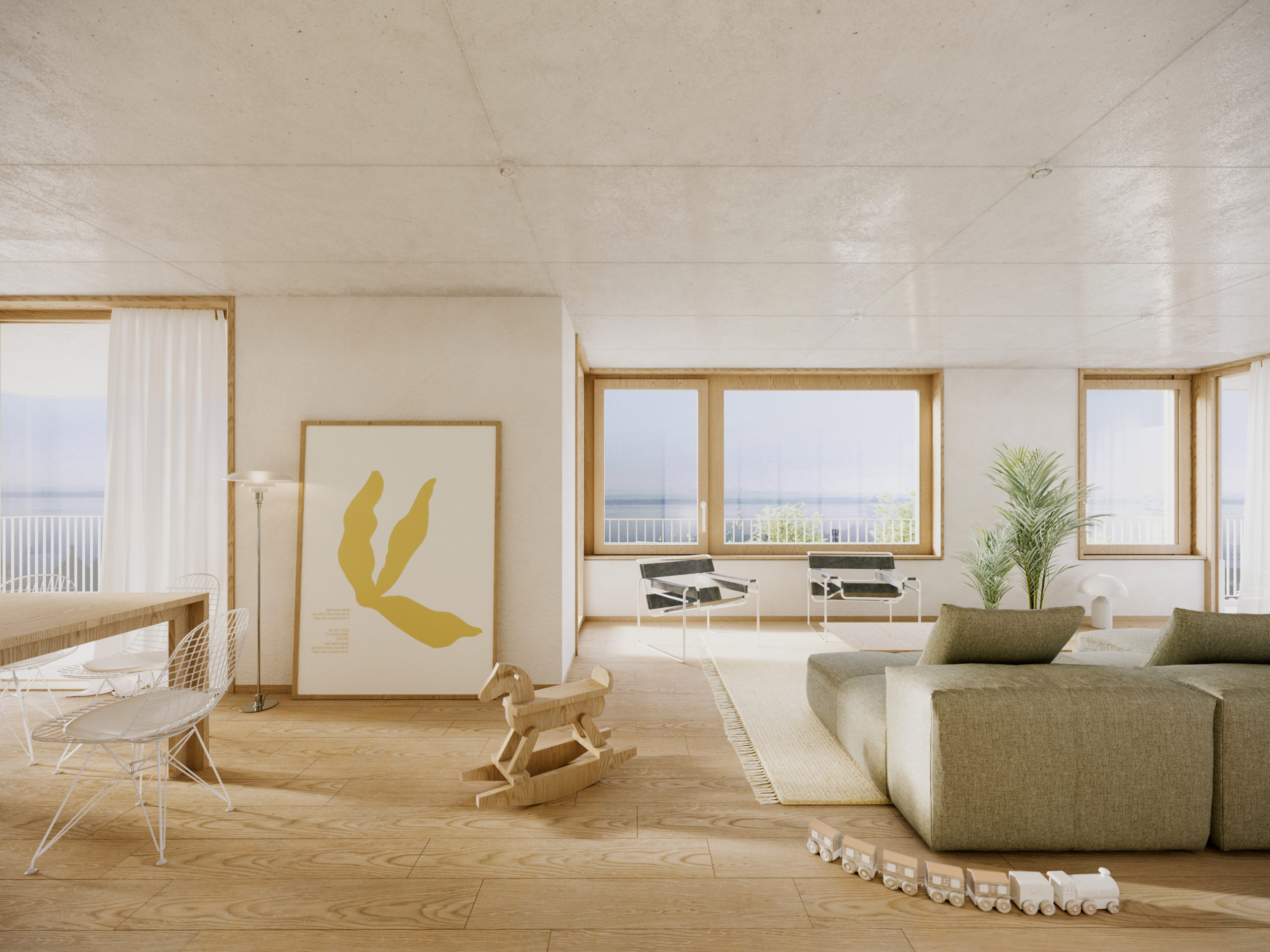 Vue globale Beauregard Appartement B